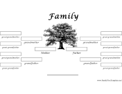 4 Generation Family Tree