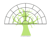 Fan Family Tree with Graphic