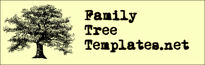 Family Tree Template Editable Family Tree Chart Create Your Own Family Tree  Printable 