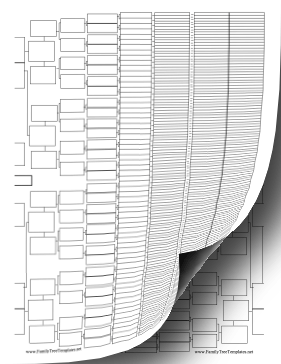 10-Generation Family Tree Template