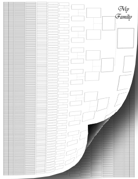 12-Generation Family Tree Template