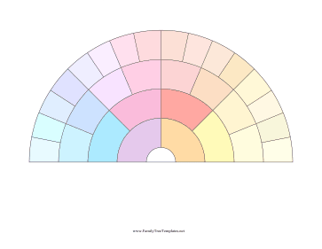 5-Generation Fan Color Template