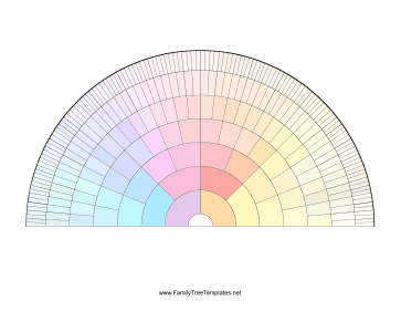 8-Generation Fan Color Template
