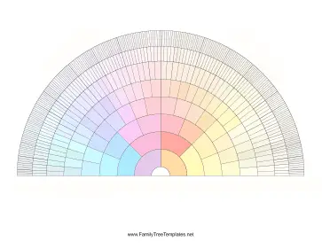 9-Generation Fan Color Template