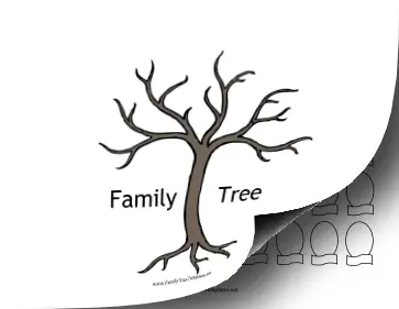 DIY Family Tree Template