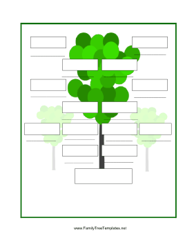 Family Tree Chart Template