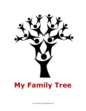 Human Tree 4 Generation Template