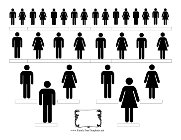 Man and Woman Ancestors Template