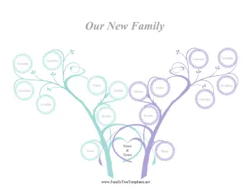 Two-Family Tree Template