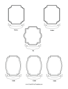 3-Generation Hourglass Family Tree