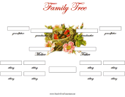 3 Generation Family Tree with Siblings