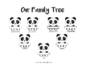 3 Generation Family Tree Panda