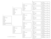 5 Generation Ancestor Chart With Former Name
