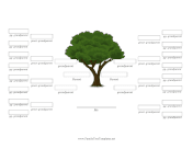 5 Generation Gender Neutral Family Tree