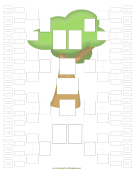 7-Generation Family Tree Graphic