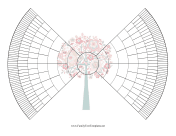 8-Generation Bowtie Family Tree With Graphic