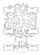 Cute Two-Generation Colorable