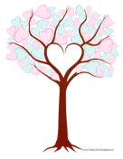 Heart Family Tree