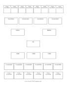 Plain Hourglass Family Tree