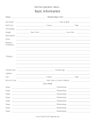 Interview Questions Basic