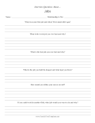 Interview Questions Jobs