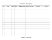 Tombstone Information
