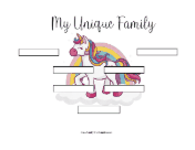 Unique Unicorn Family Tree
